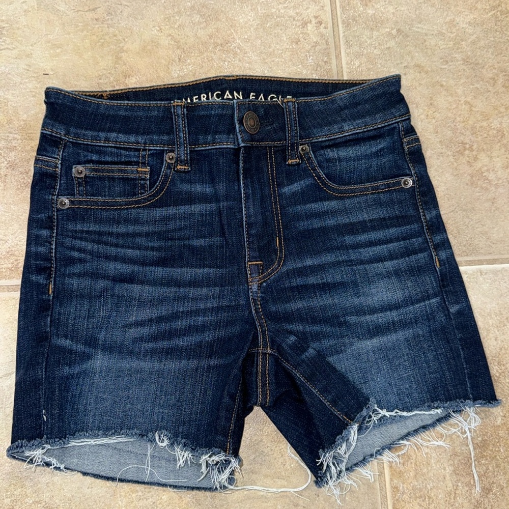 next level stretch jean shorts
